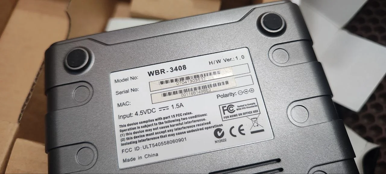 Роутер wi-fi маршрутизатор Level One WBR-3408 - миниатюра 3