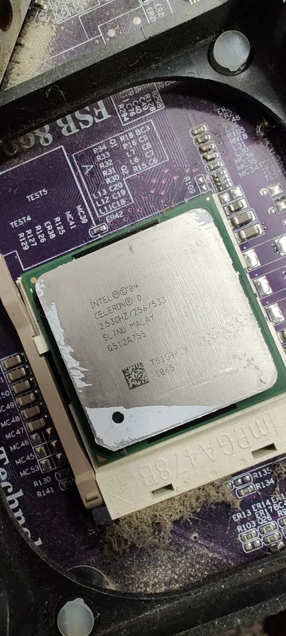 Процессор Socket-478 Intel Celeron D 325J 2.53GHz