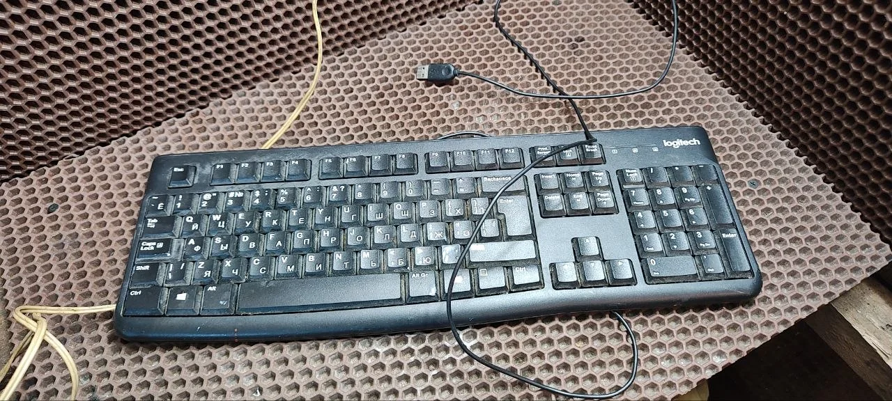 Клавиатура проводная Logitech k120 - миниатюра 2
