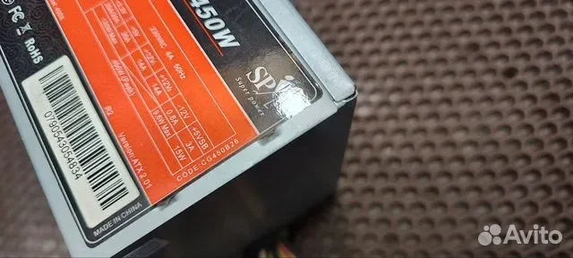 Блок питания для пк 450 w - миниатюра 2
