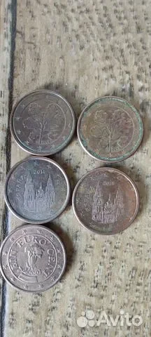 Евроценты 1 цент - миниатюра 3