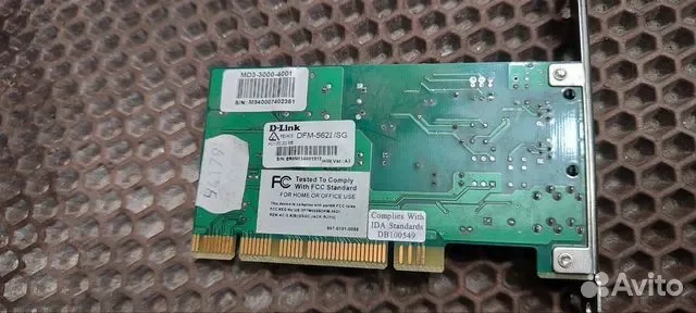 Модем внутренний D-Link DFM-562I/SG - миниатюра 2
