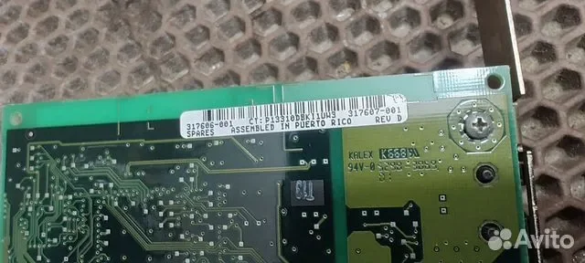 Сетевая карта PCI compaq NC3120 10/100 - миниатюра 3