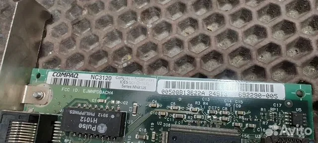 Сетевая карта PCI compaq NC3120 10/100 - миниатюра 5