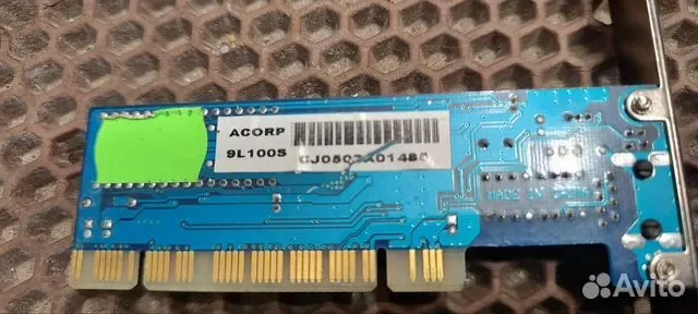 Сетевая карта acorp 9l100s - миниатюра 2