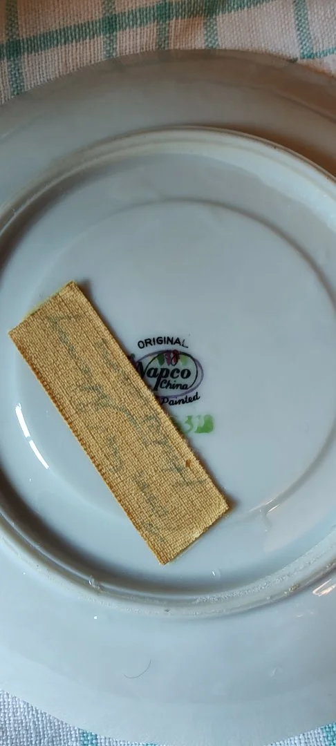 Винтажная чайная пара Original Napco China - миниатюра 4