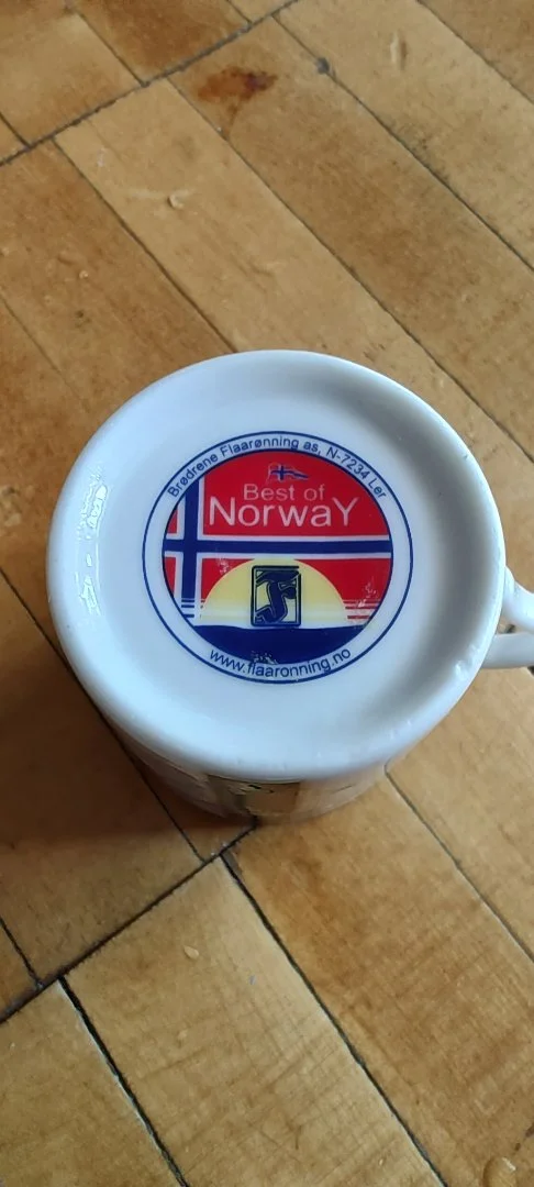 Фарфоровая кружка «King of Norway» (Норвегия) - миниатюра 2