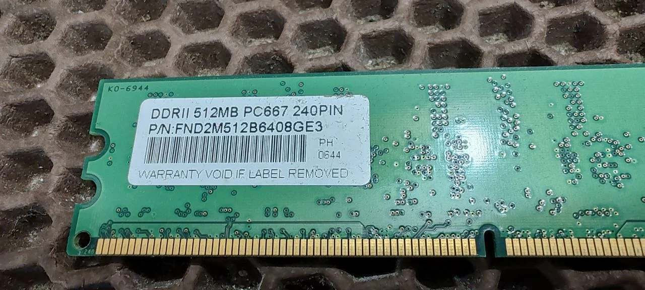 Оперативная память DDR2 512MB PC667 240PIN - миниатюра 2