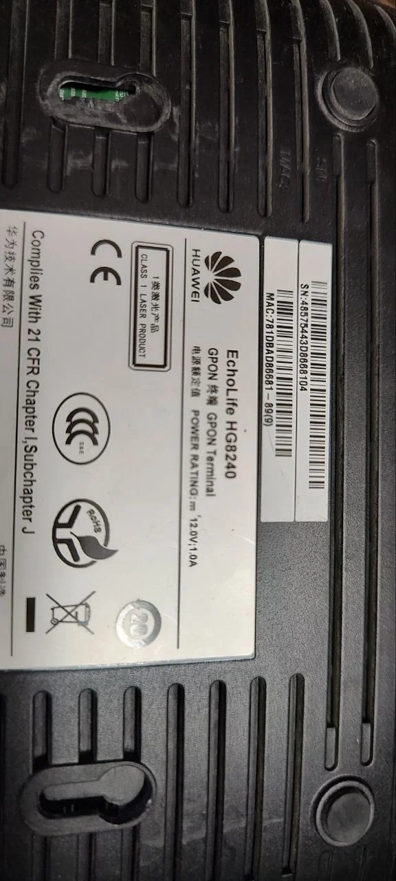 Роутер echolife hg8240 - миниатюра 2