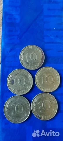 Германия 10 пфеннигов, 1996 - миниатюра 5
