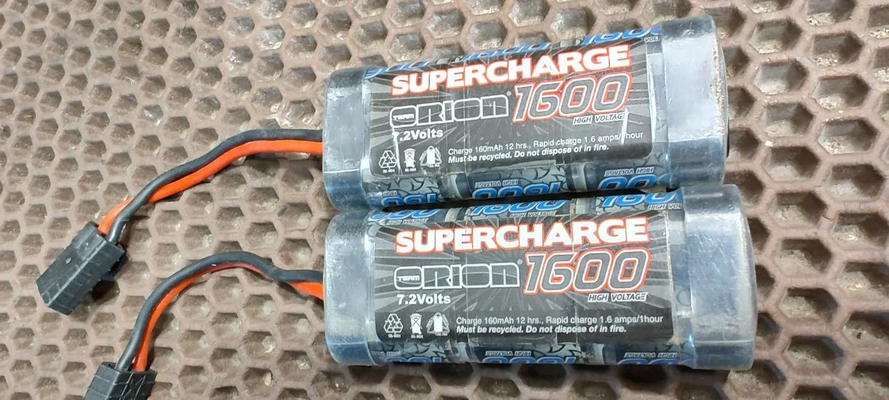 Продам комплект аккумуляторов Team Orion Supercharge 1600 (Ni-MH 7.2V) — под проверку / тесты