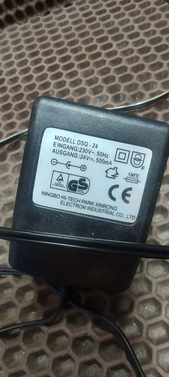 Блок питания 24V 500mA (Адаптер питания DSQ-24) - миниатюра 2
