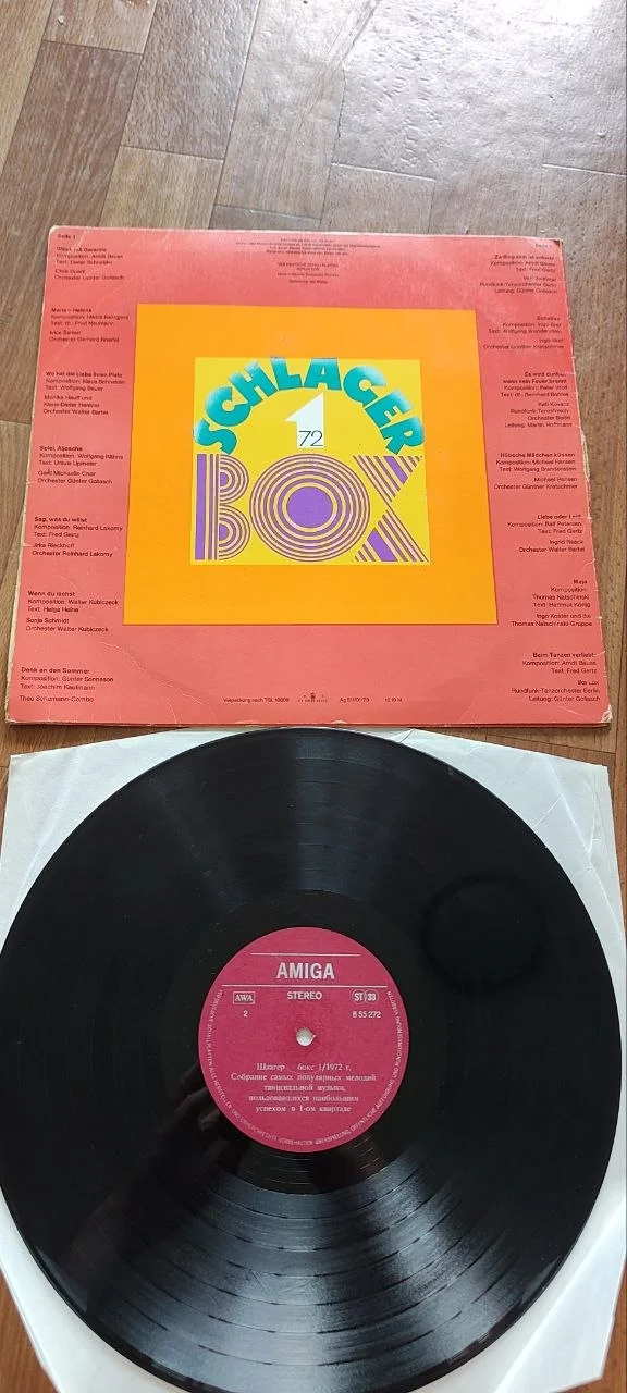 Виниловая пластинка Сборник Schlager-Box 1/72 - миниатюра 2