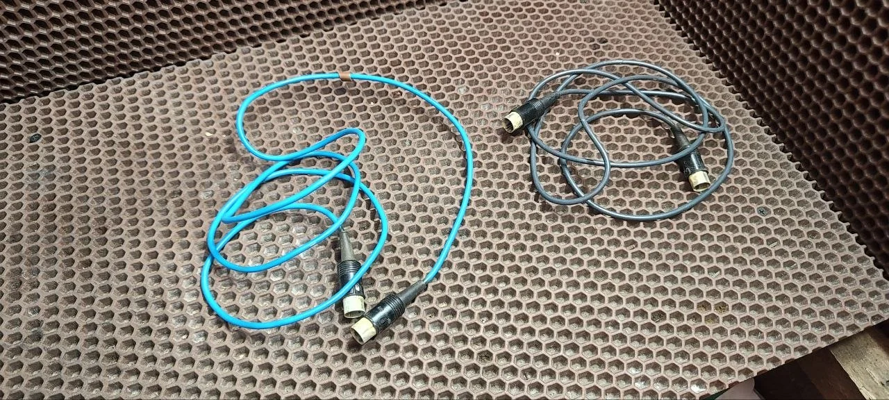 Аудиокабель СССР провод DIN 3 pin шнур межблочный - изображение 1