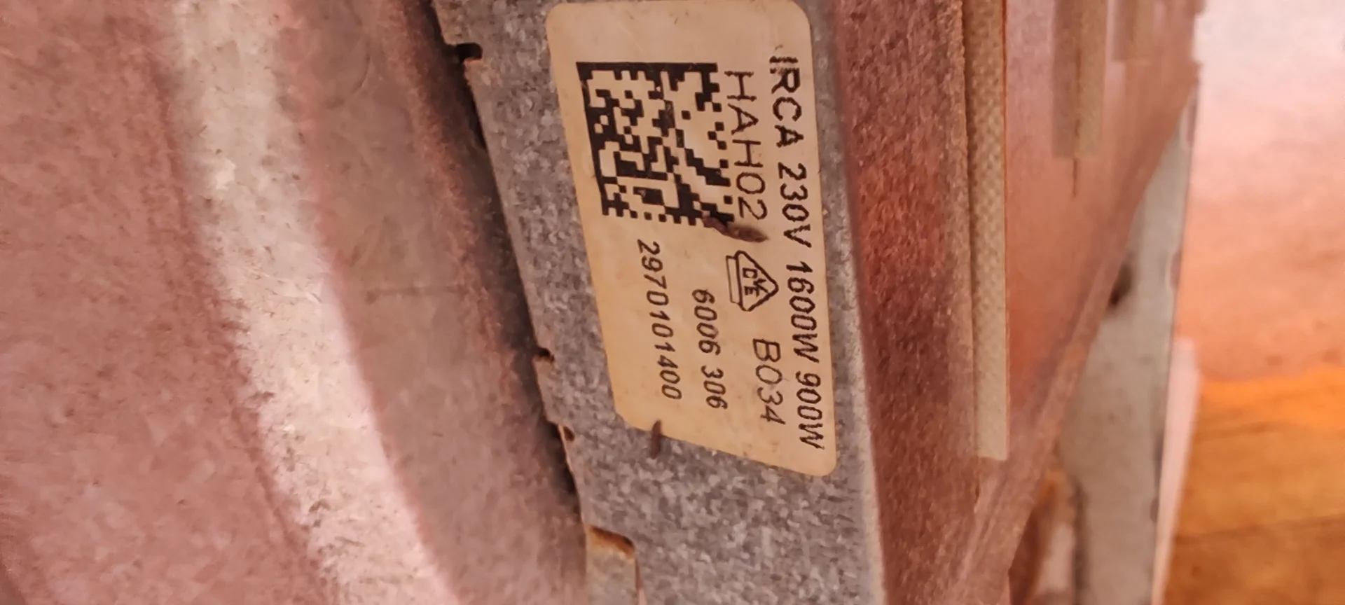 Тэн сушильной машины Beko 2970101400 (на запчасти - миниатюра 3