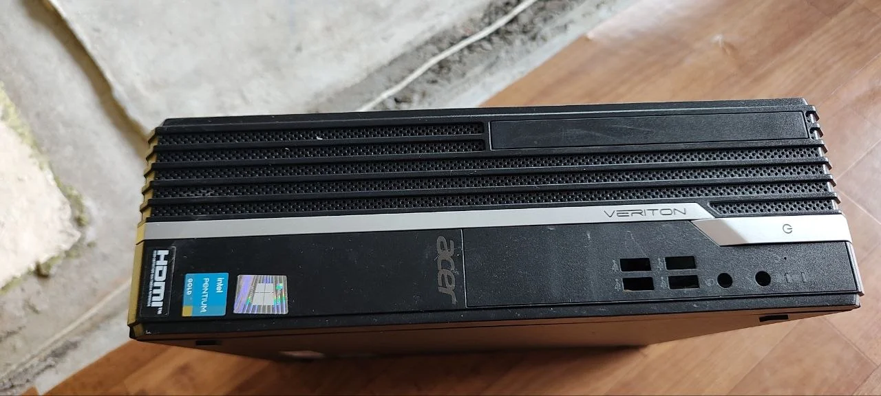 Компактный корпус Acer Veriton X2680G Slim-SFF