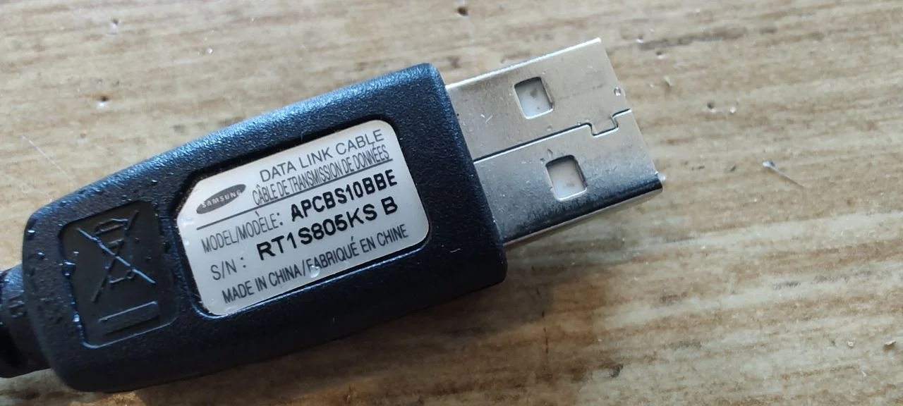 Кабель USB apcbs10BBE samsung 20 pin - миниатюра 2
