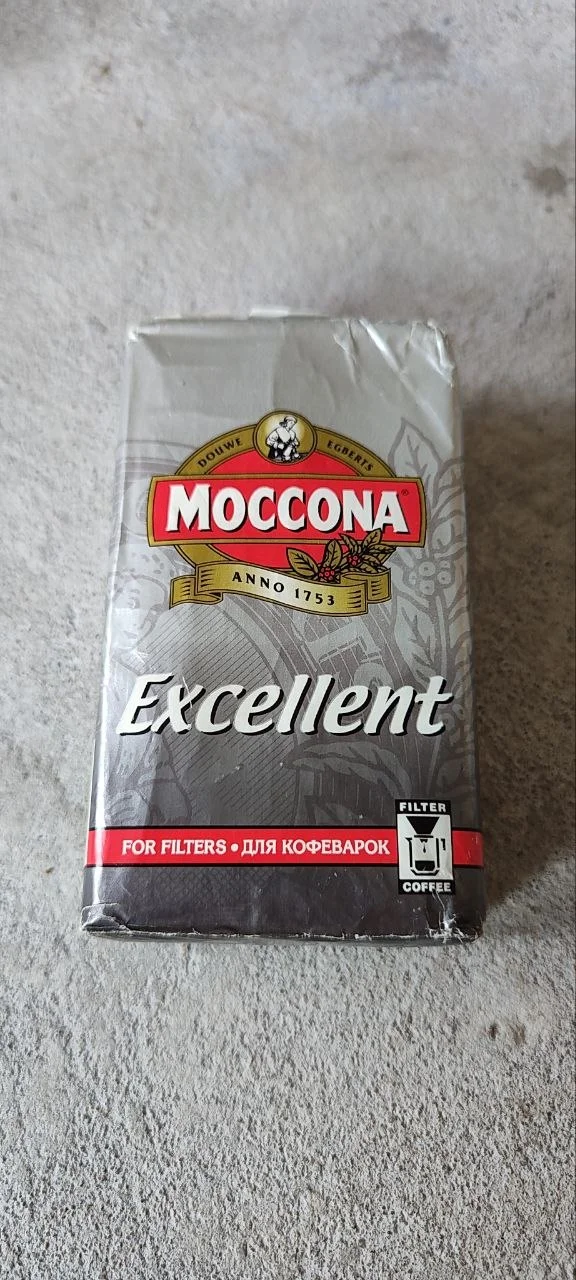 Раритет Кофе Moccona Excellent 250г (Винтаж 2004 - изображение 1