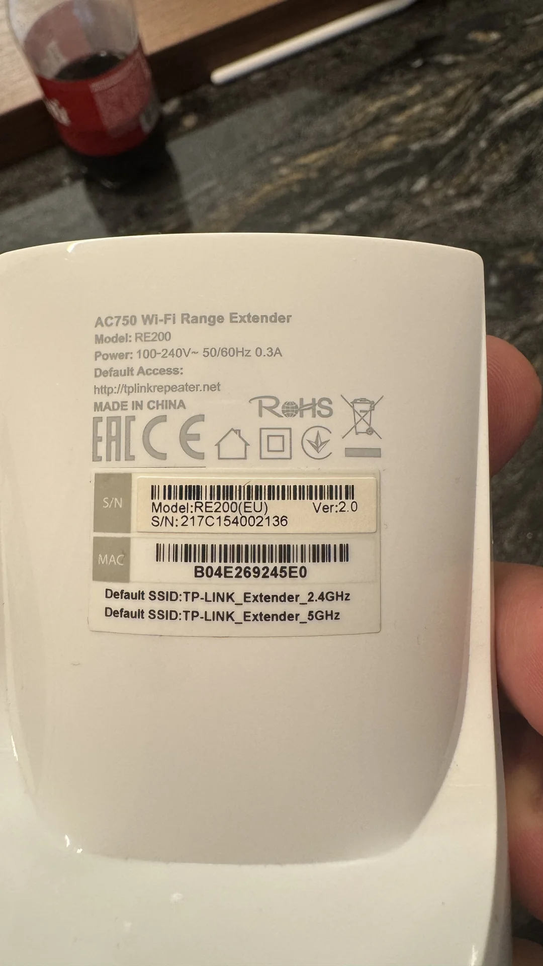 Усилитель сигнала wi-fi tp link AC750 RE200 - миниатюра 3