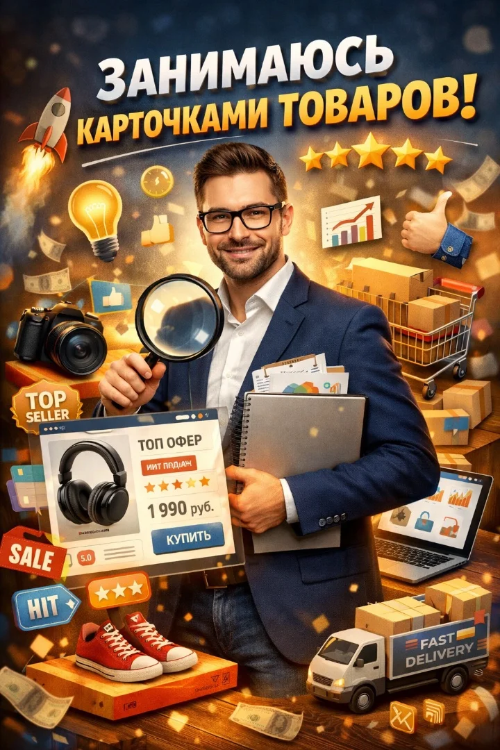 Делаю продающие карточки товаров для маркеплесов - изображение 1