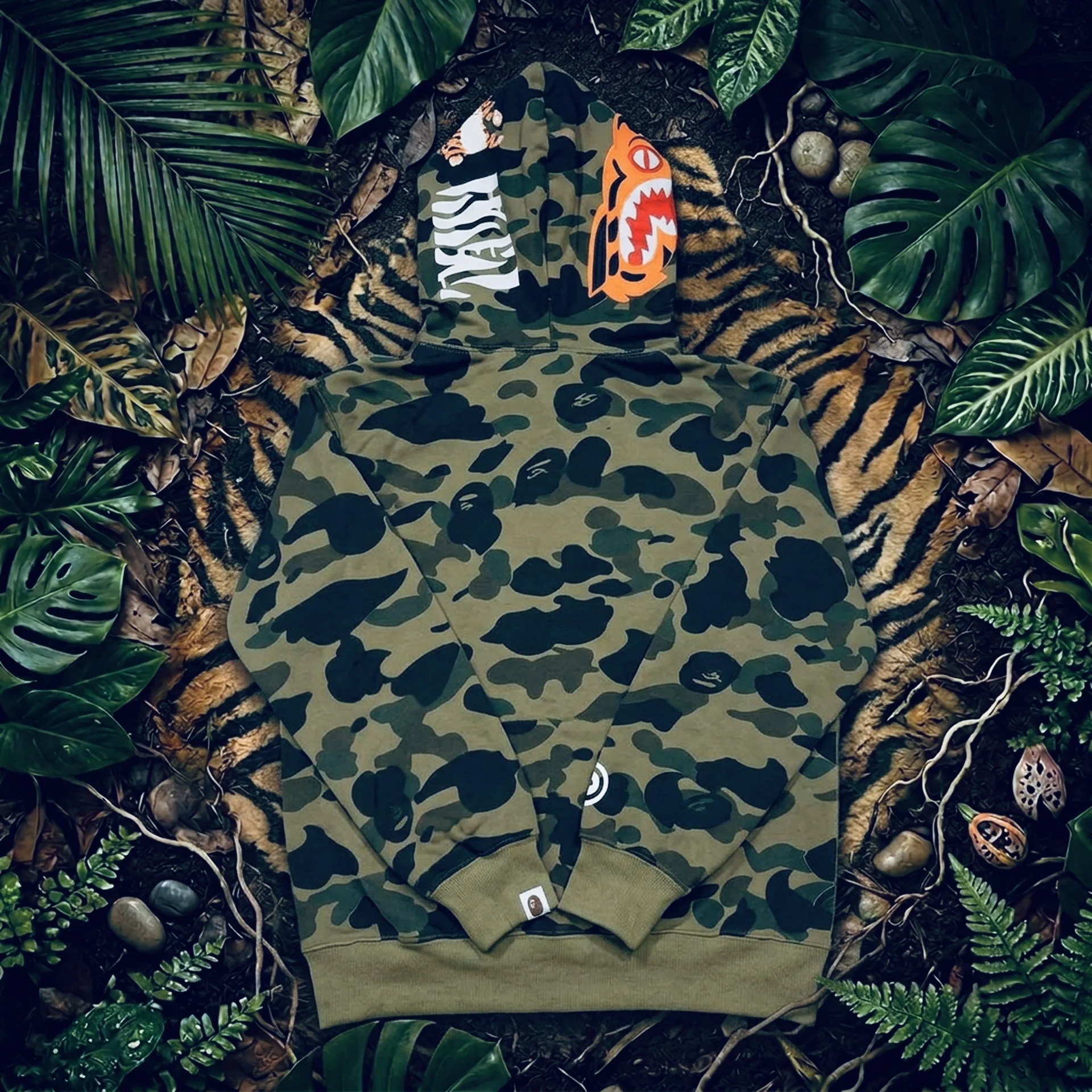 Зип-худи Bape Tiger - изображение 1