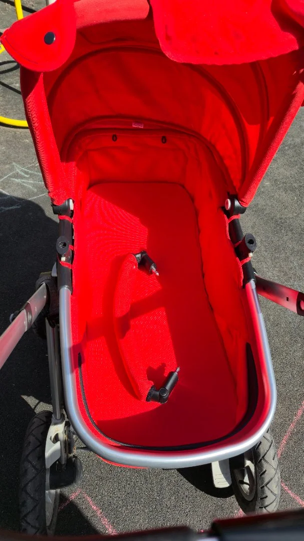 Коляска cybex cbx fides 2 в 1 красная - миниатюра 2