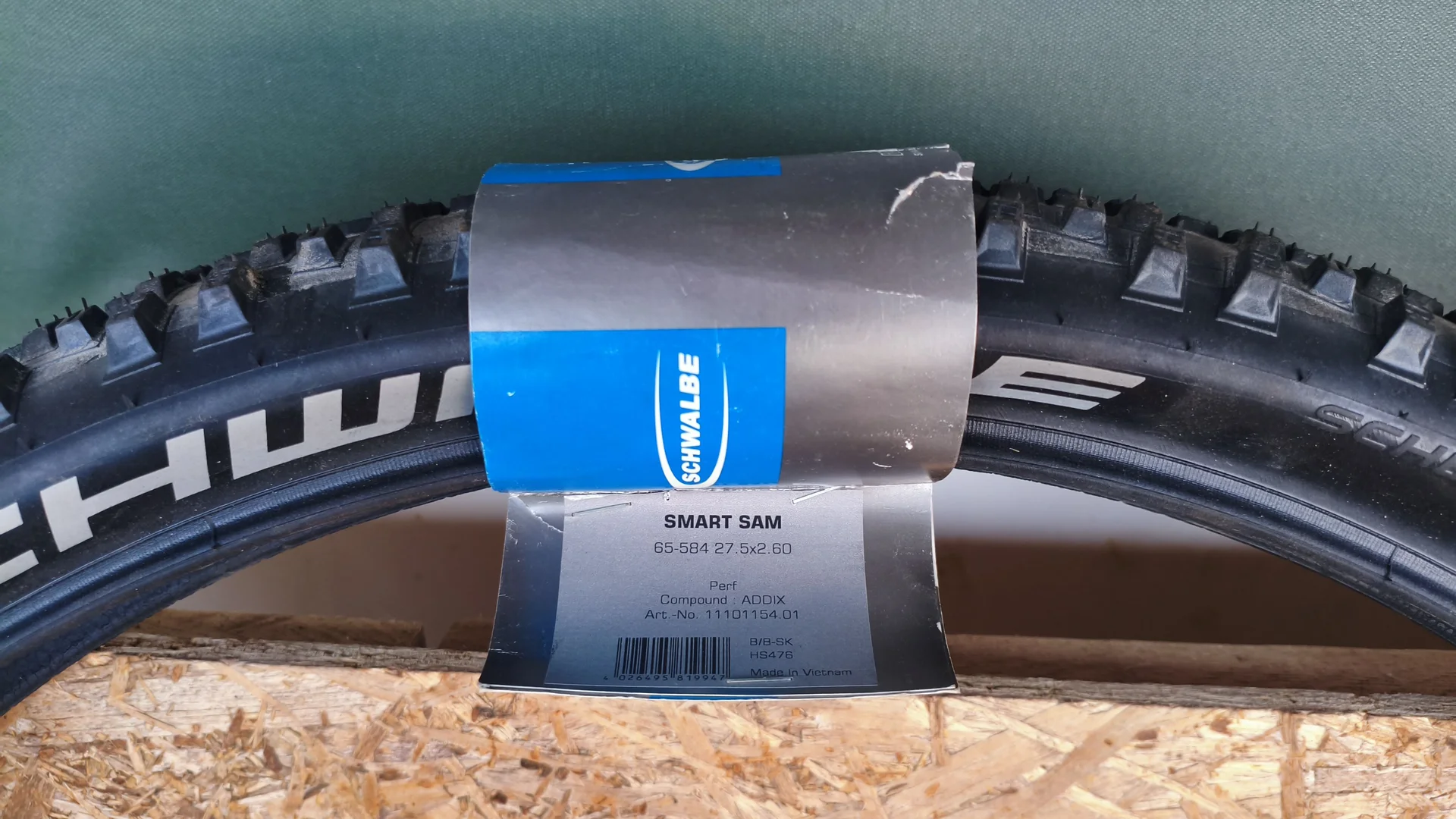 Покрышка Schwalbe Smart Sam 27.5*2.6" - миниатюра 2