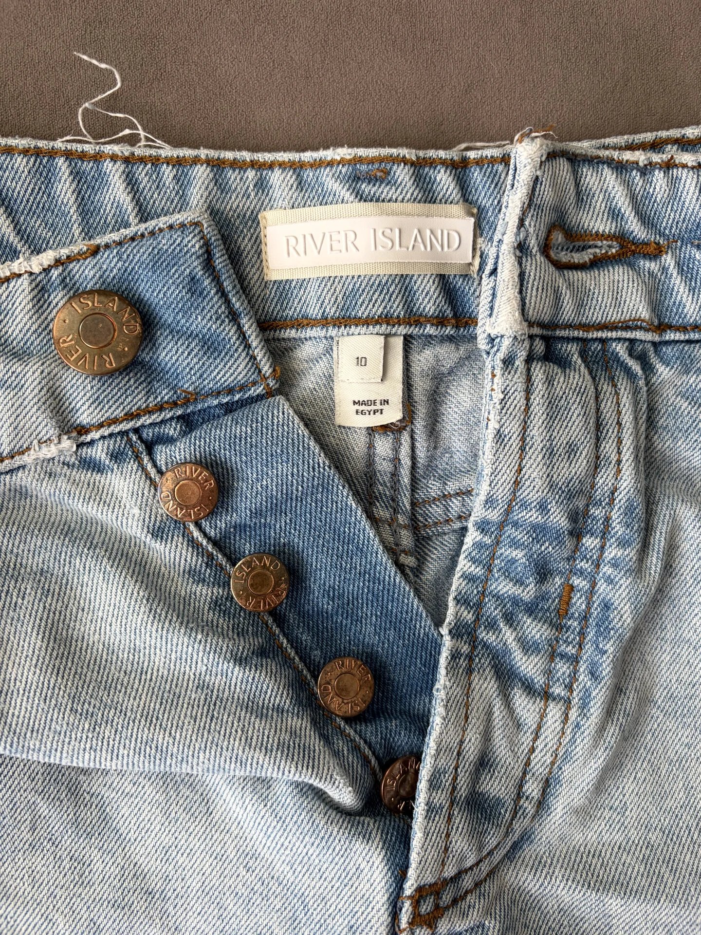 Джинсовые шорты River Island XS-S - миниатюра 3