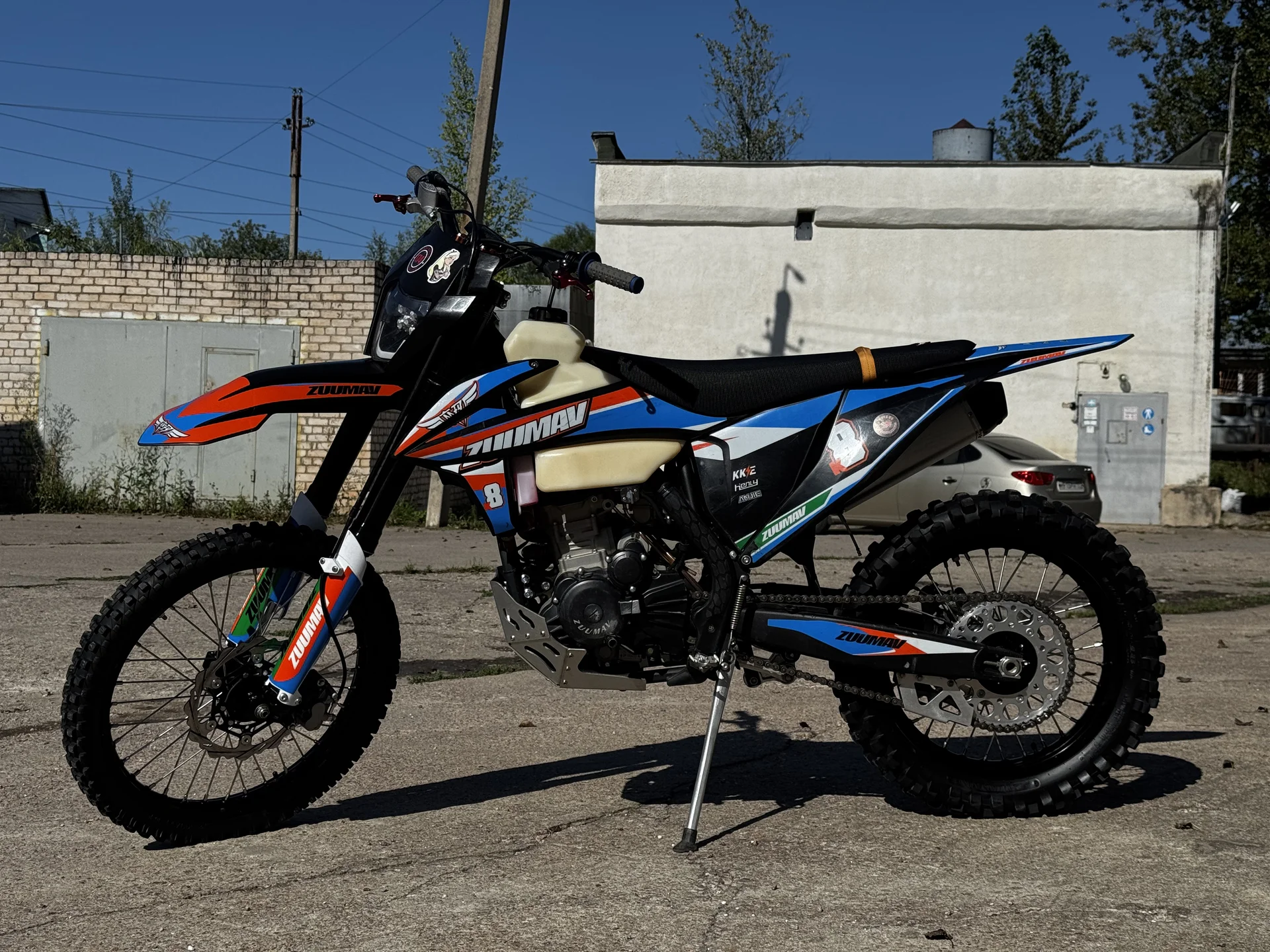 Мотоцикл ZUUMAV K8 NB300 - миниатюра 2