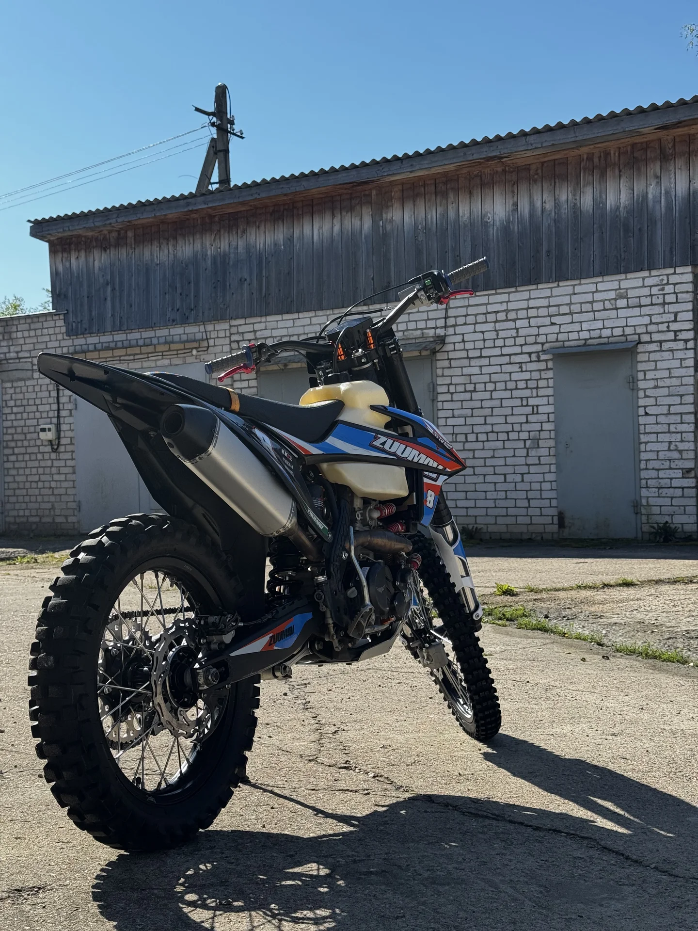 Мотоцикл ZUUMAV K8 NB300 - миниатюра 6