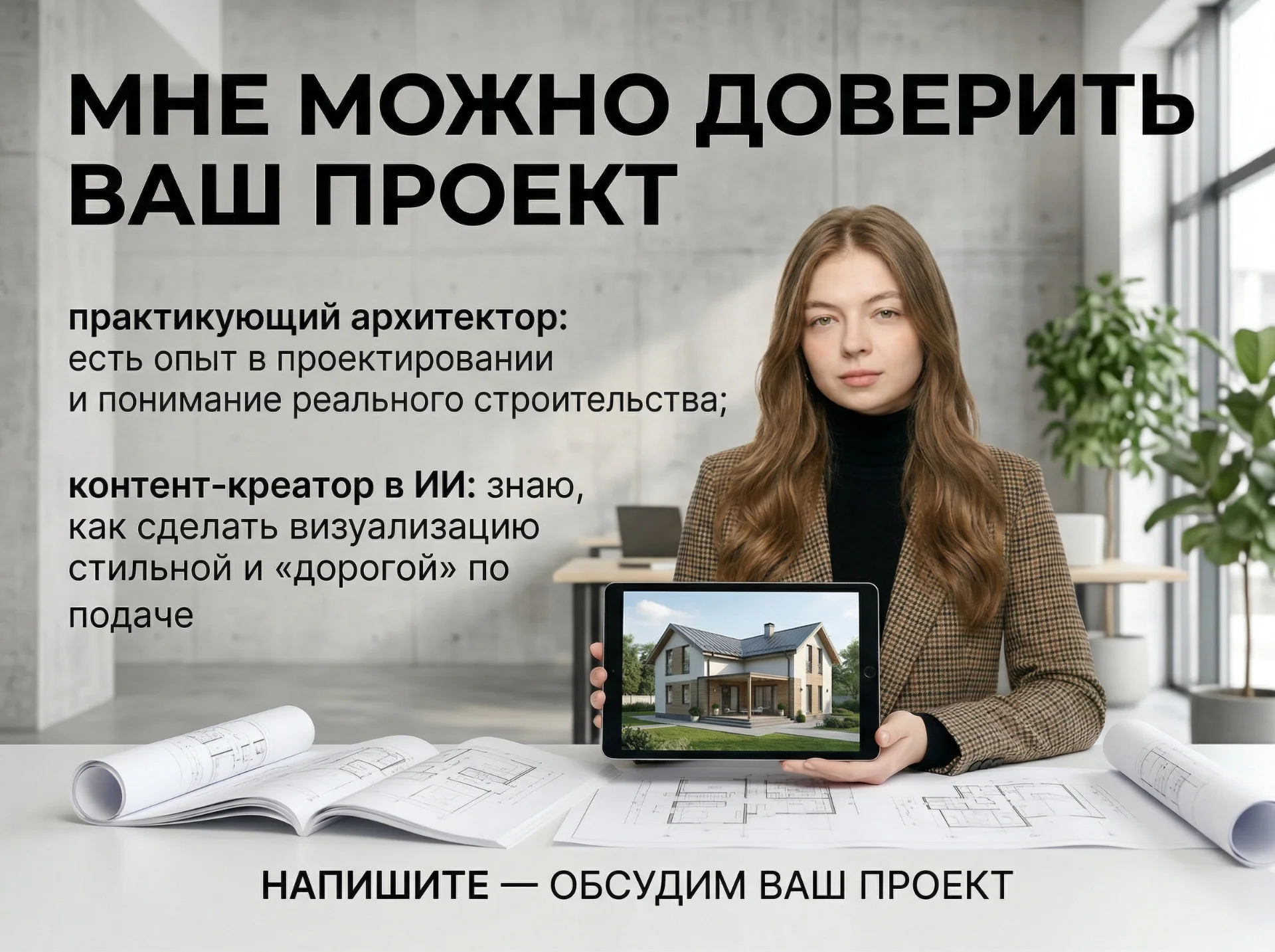 Визуализация домов | экстерьер архитектура | быстро и недорого - миниатюра 8