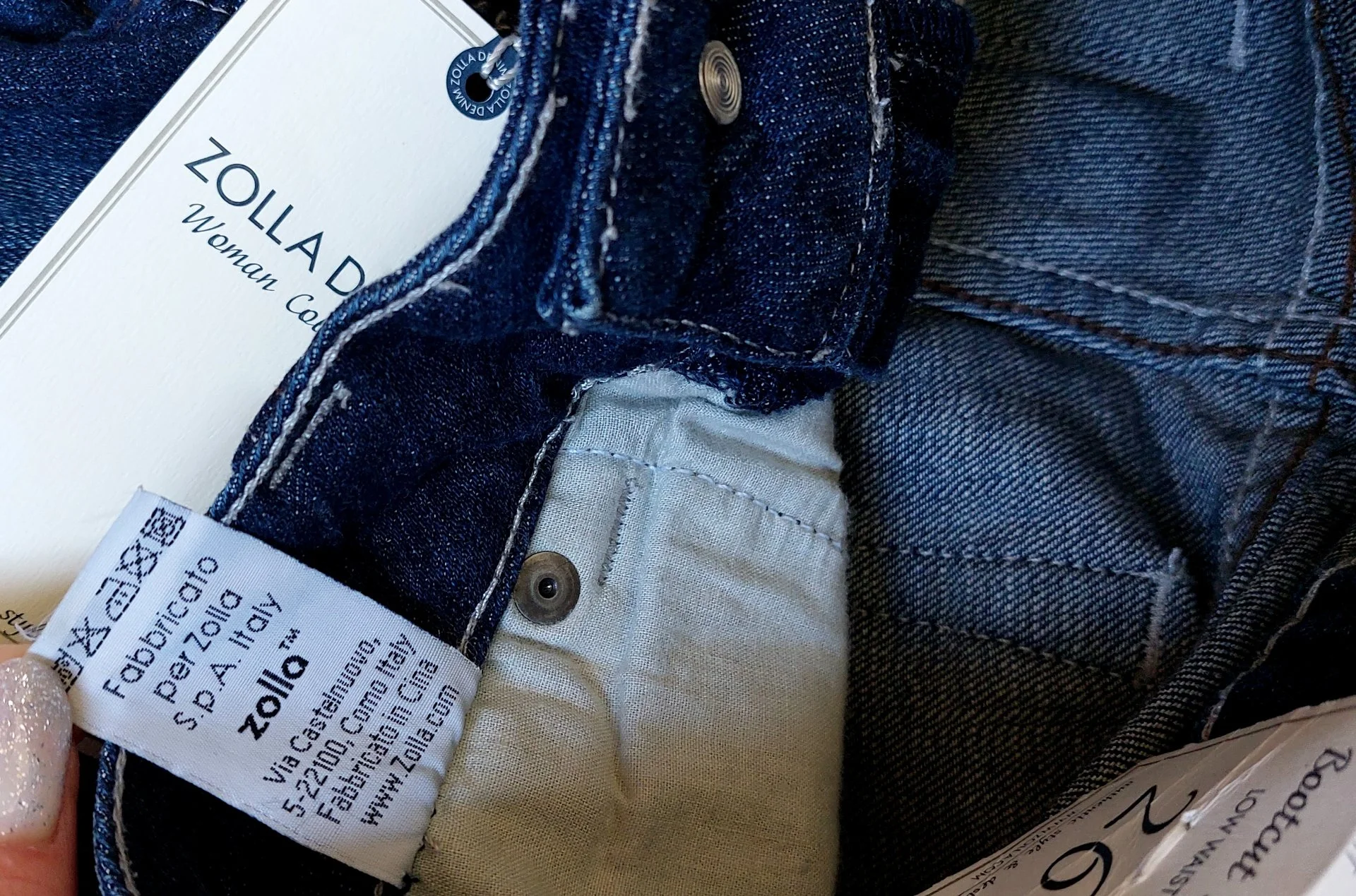 Джинсовые бриджи ZOLLA DENIM, Новые, с биркой. - миниатюра 4