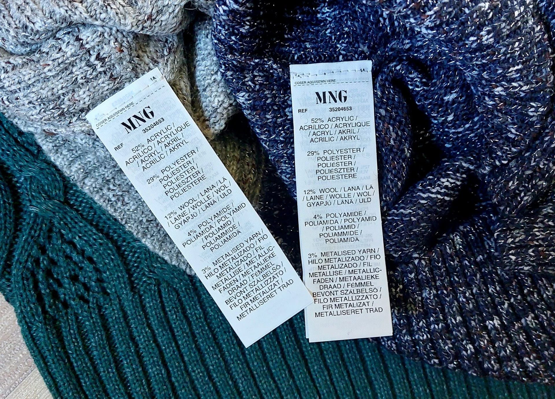 Две жилетки MANGO + Жилетка ORSAY, Новые - миниатюра 3
