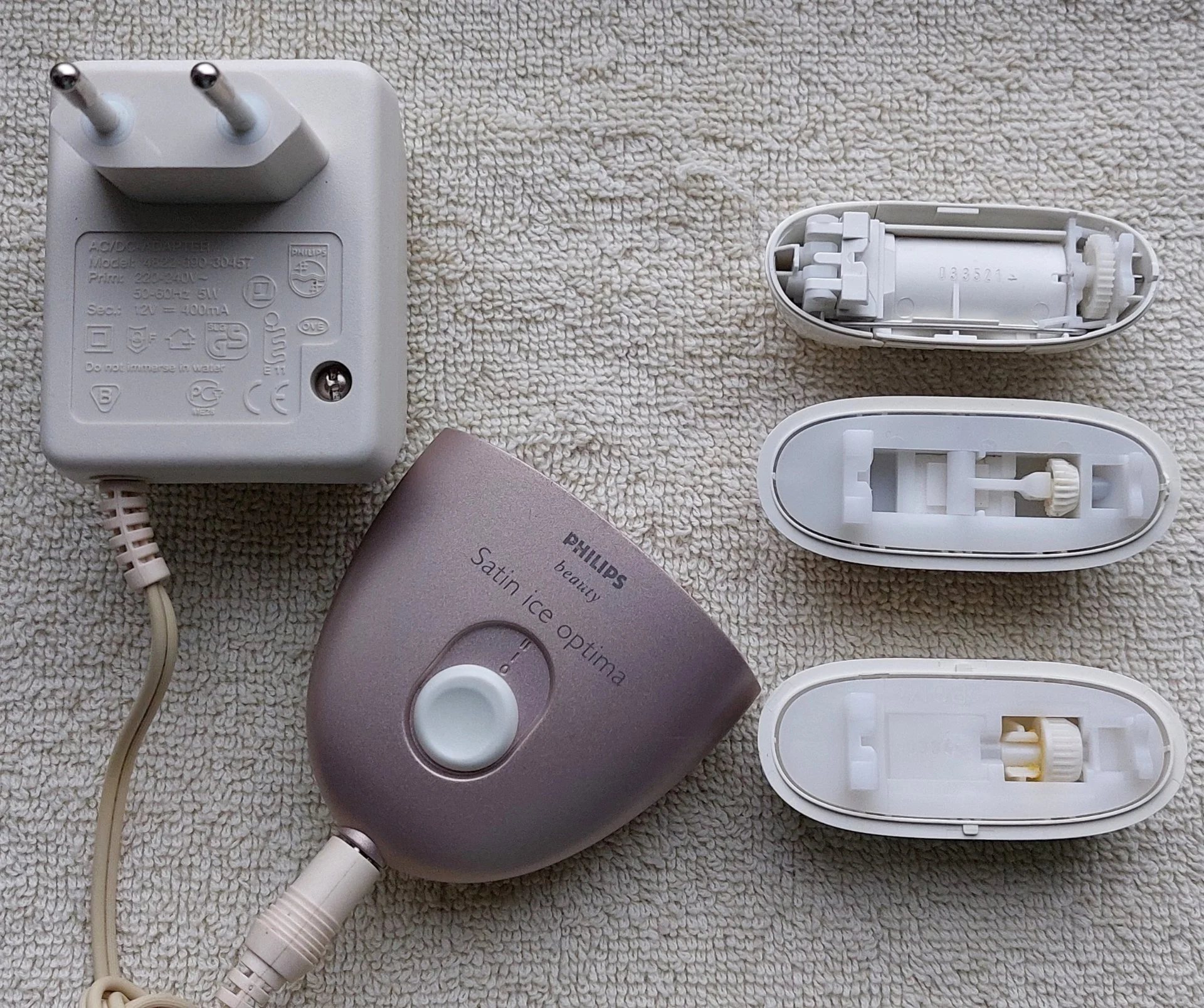 Эпилятор Philips с 3-мя насадками, Оригинал, Made in Austria - миниатюра 3