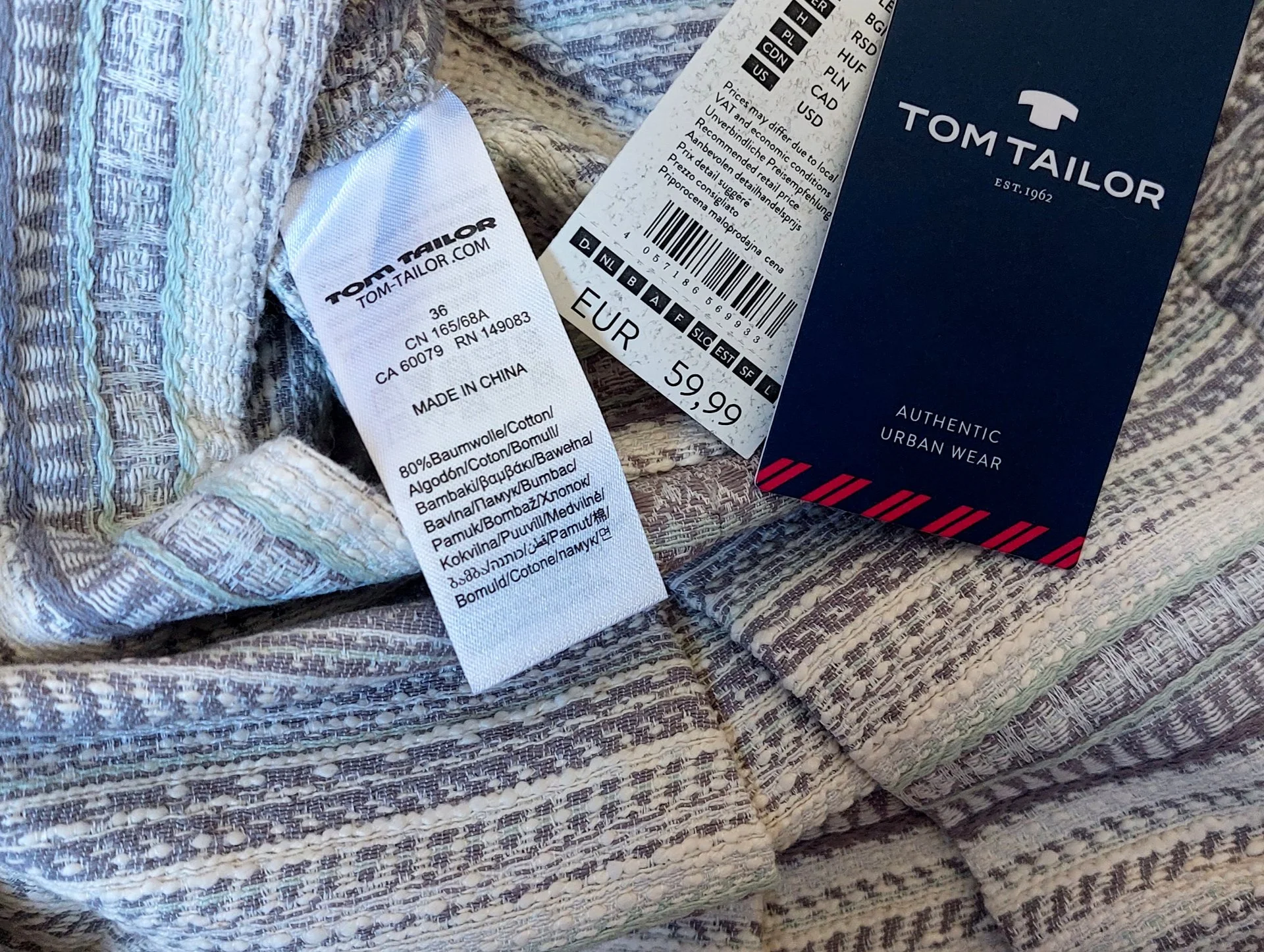 Три брендовые юбки TOM TAILOR. Новые, с бирками. Строго Оригинал. - миниатюра 3