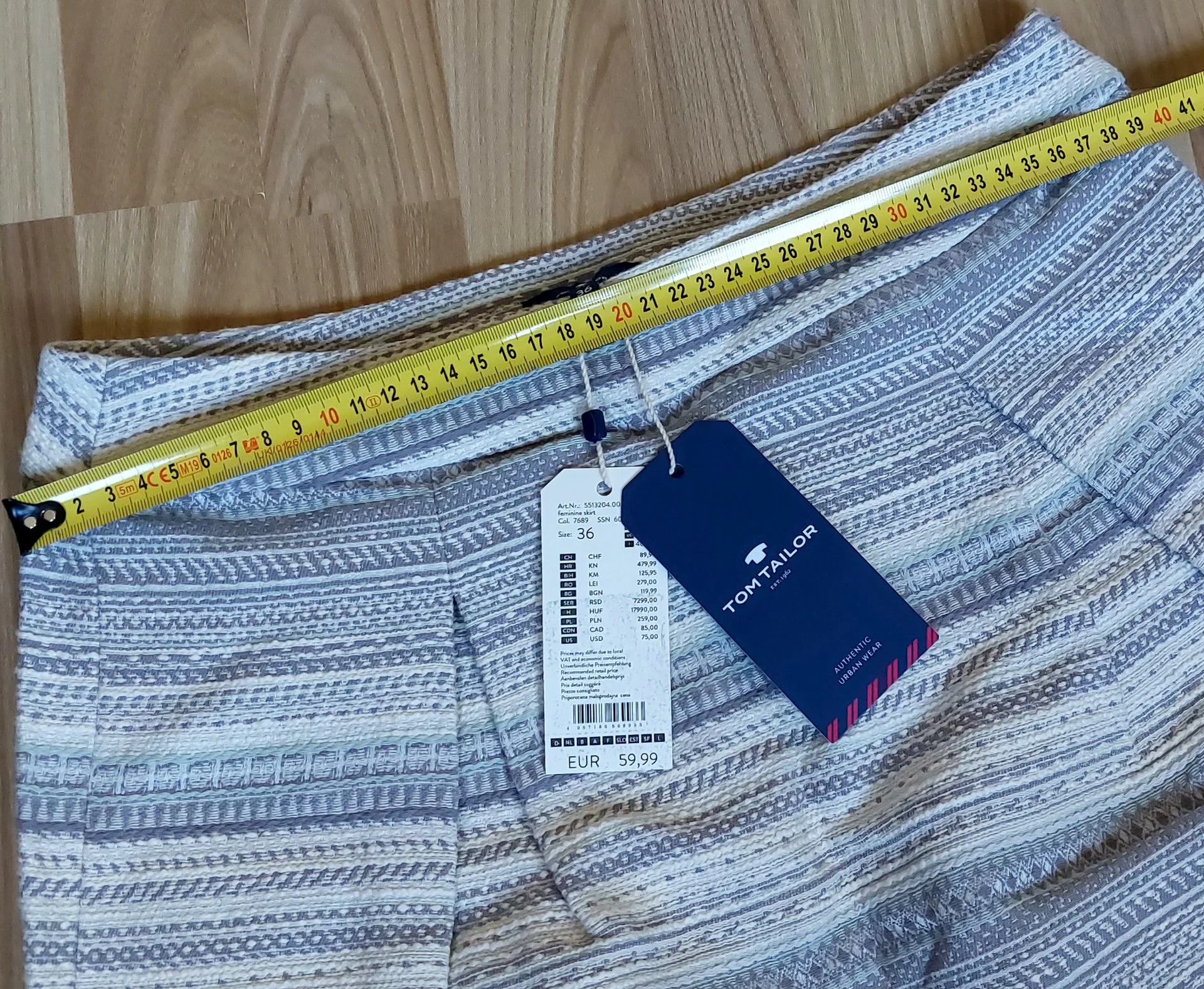Три брендовые юбки TOM TAILOR. Новые, с бирками. Строго Оригинал. - миниатюра 4