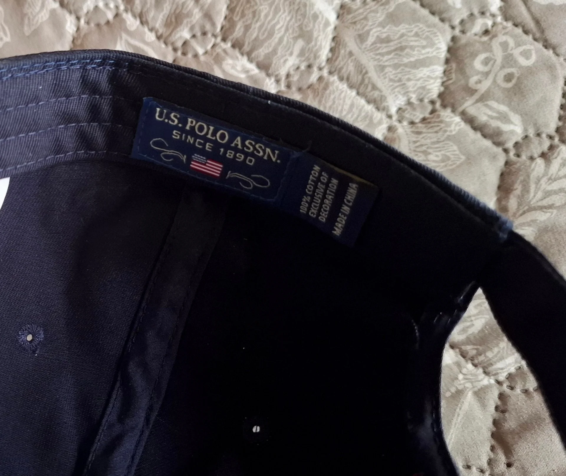 Новая Бейсболка U.S. POLO ASSN. Строго Оригинал, Унисекс - миниатюра 5