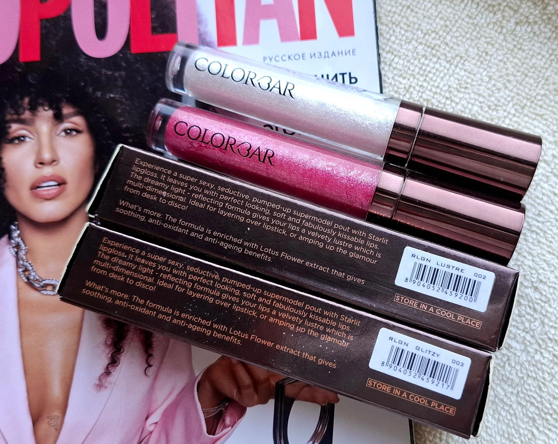 Новые Блески для губ с эффектом объёма COLORBAR Starlit Lipgloss, Италия, Оригинал - миниатюра 3