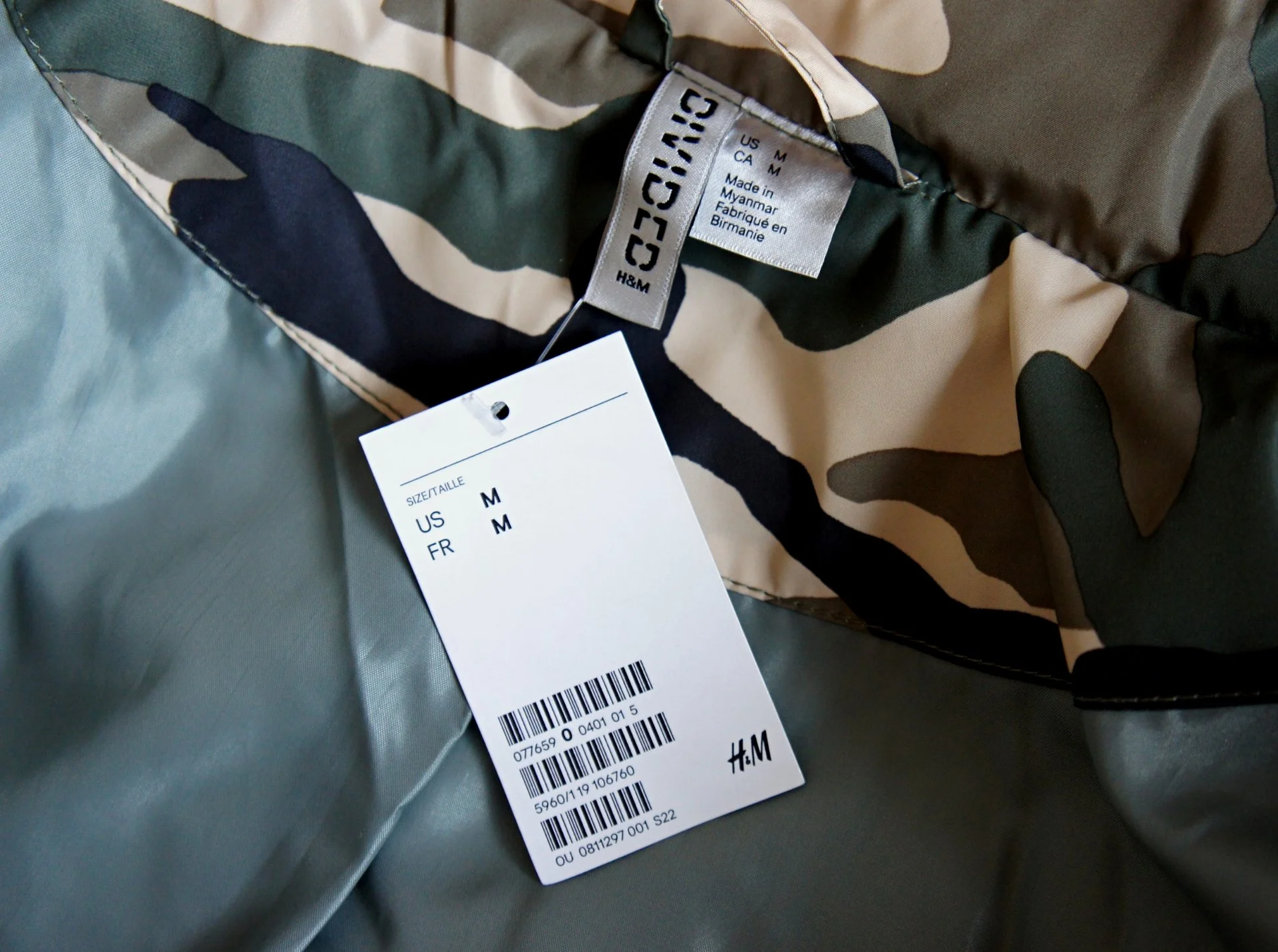 Демисезонная Куртка-Дутик H&M, Новая, Оригинал из США. - миниатюра 5