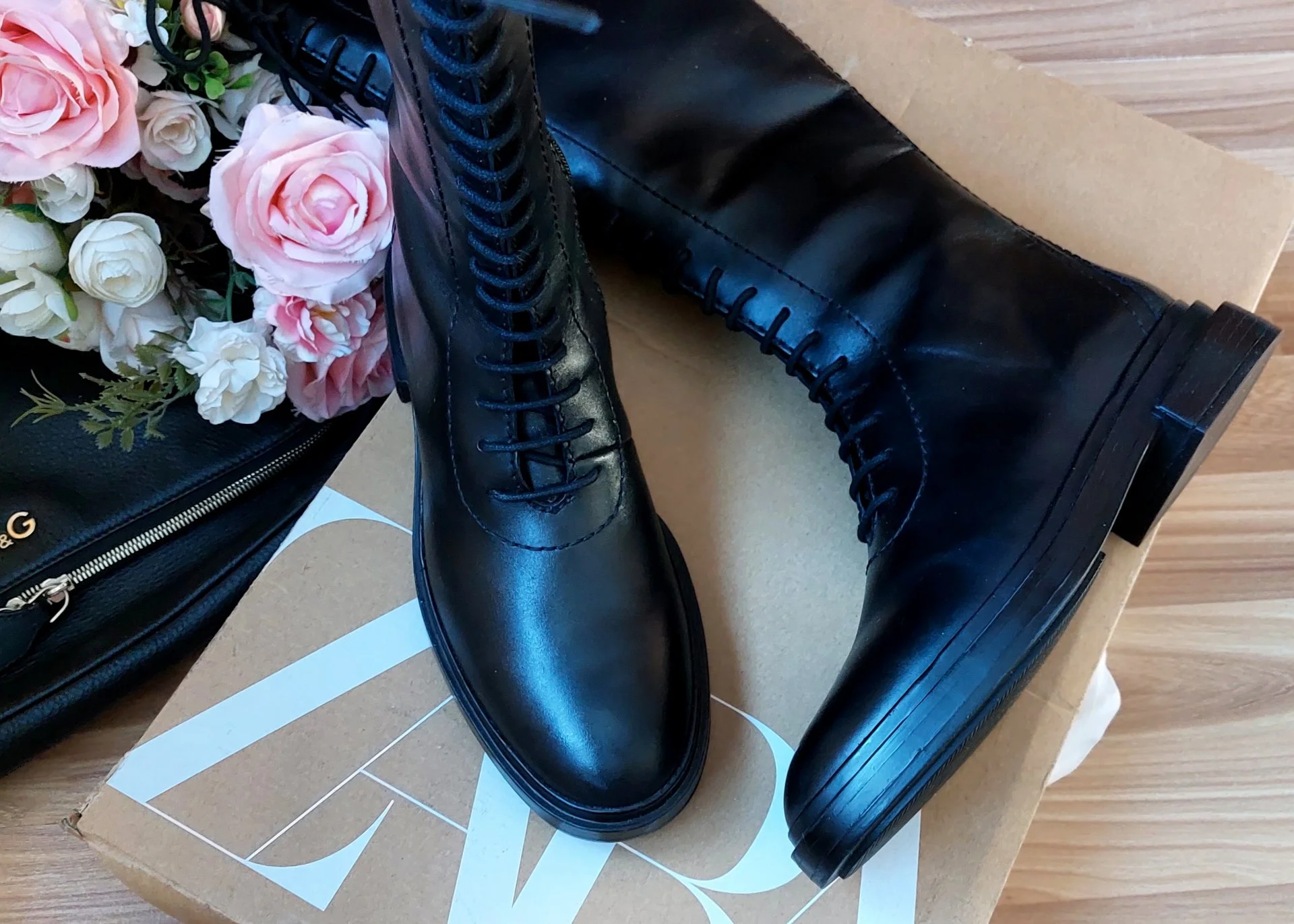 Новые Сапоги ZARA. Натуральная Кожа. Демисезон (весна/осень). - миниатюра 4