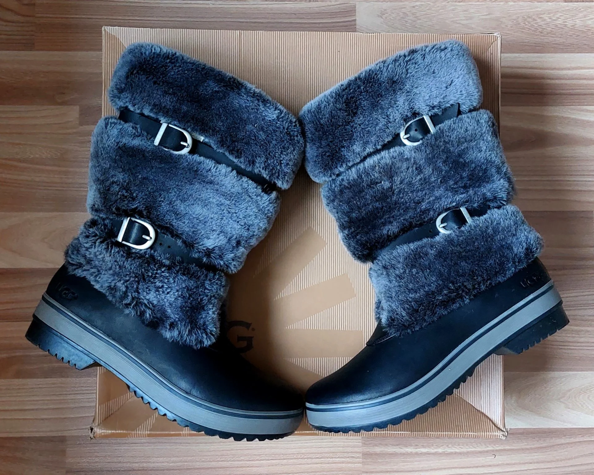 Новые Зимние Сапоги UGG AUSTRALIA Lilyan, Строго Оригинал. - миниатюра 4