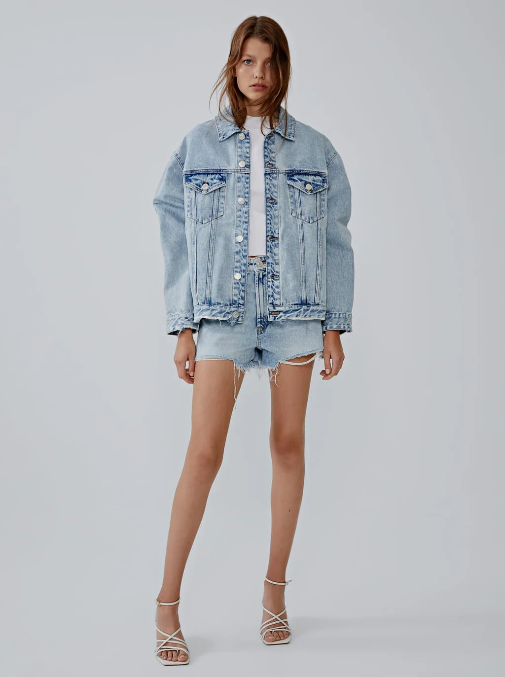 Джинсовая куртка ZARA, Эксклюзивная модель, Оригинал. - миниатюра 2