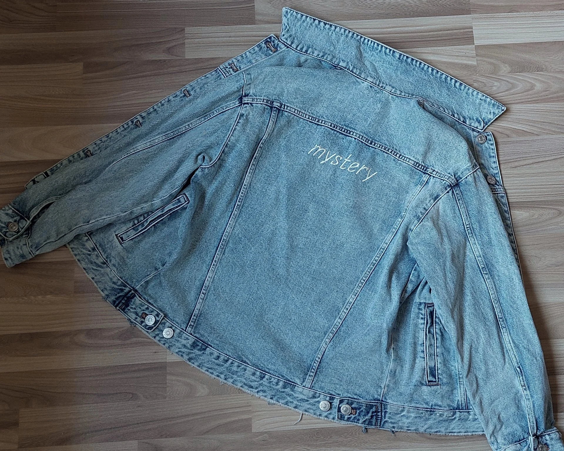 Джинсовая куртка ZARA, Эксклюзивная модель, Оригинал. - миниатюра 5