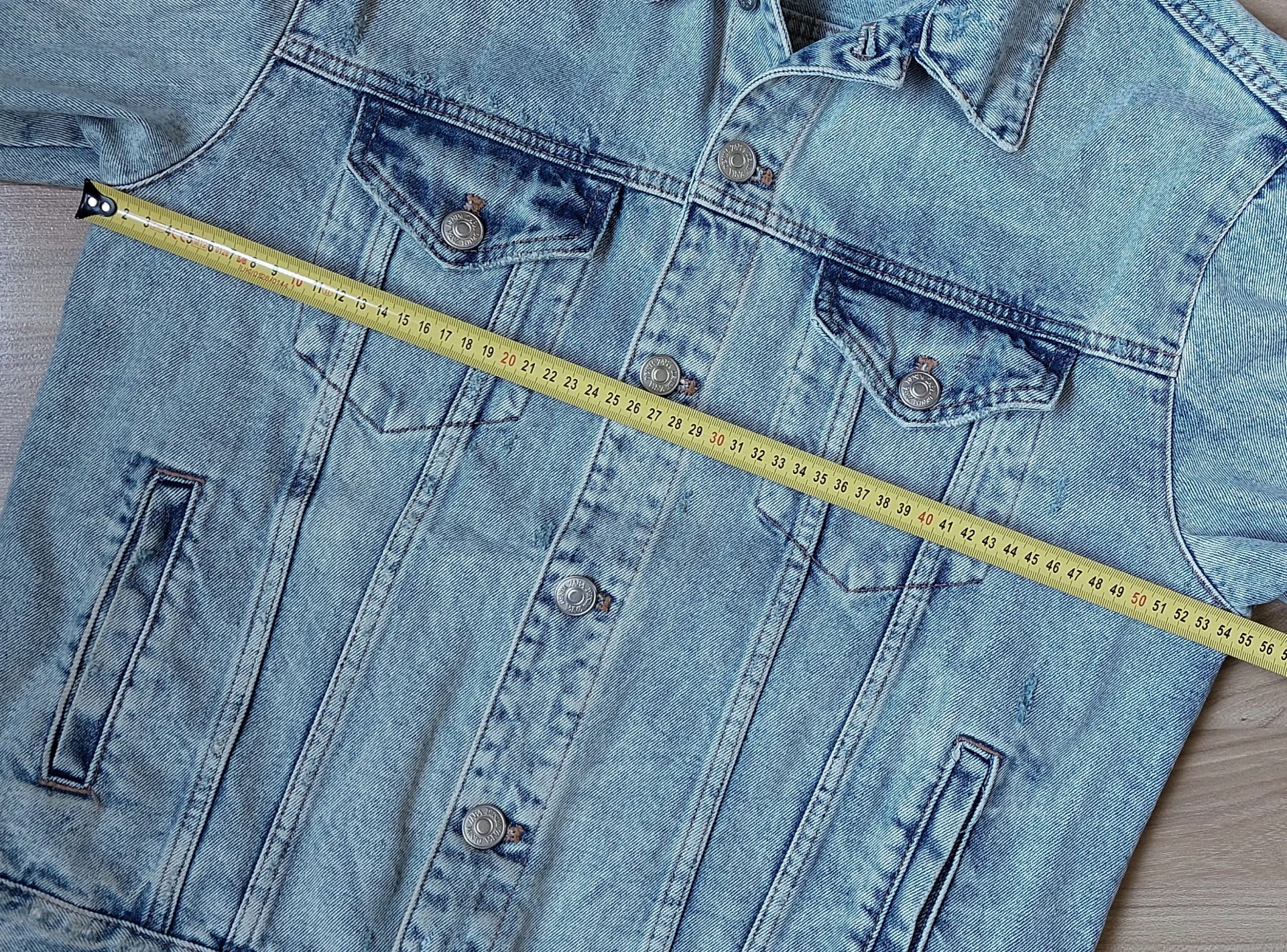 Джинсовая куртка ZARA, Эксклюзивная модель, Оригинал. - миниатюра 8