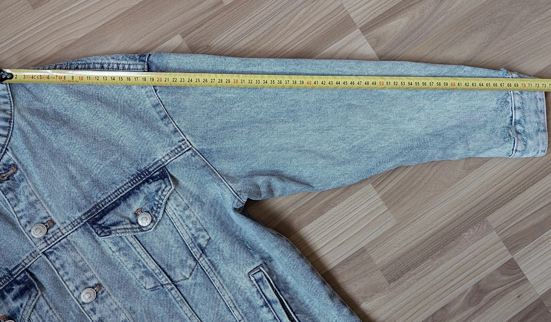 Джинсовая куртка ZARA, Эксклюзивная модель, Оригинал. - миниатюра 10