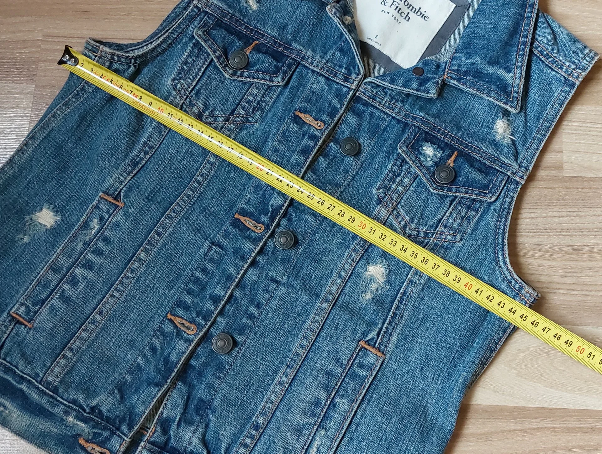 Джинсовка ABERCROMBIE & FITCH, Строго Оригинал, 100% хлопок. - миниатюра 9