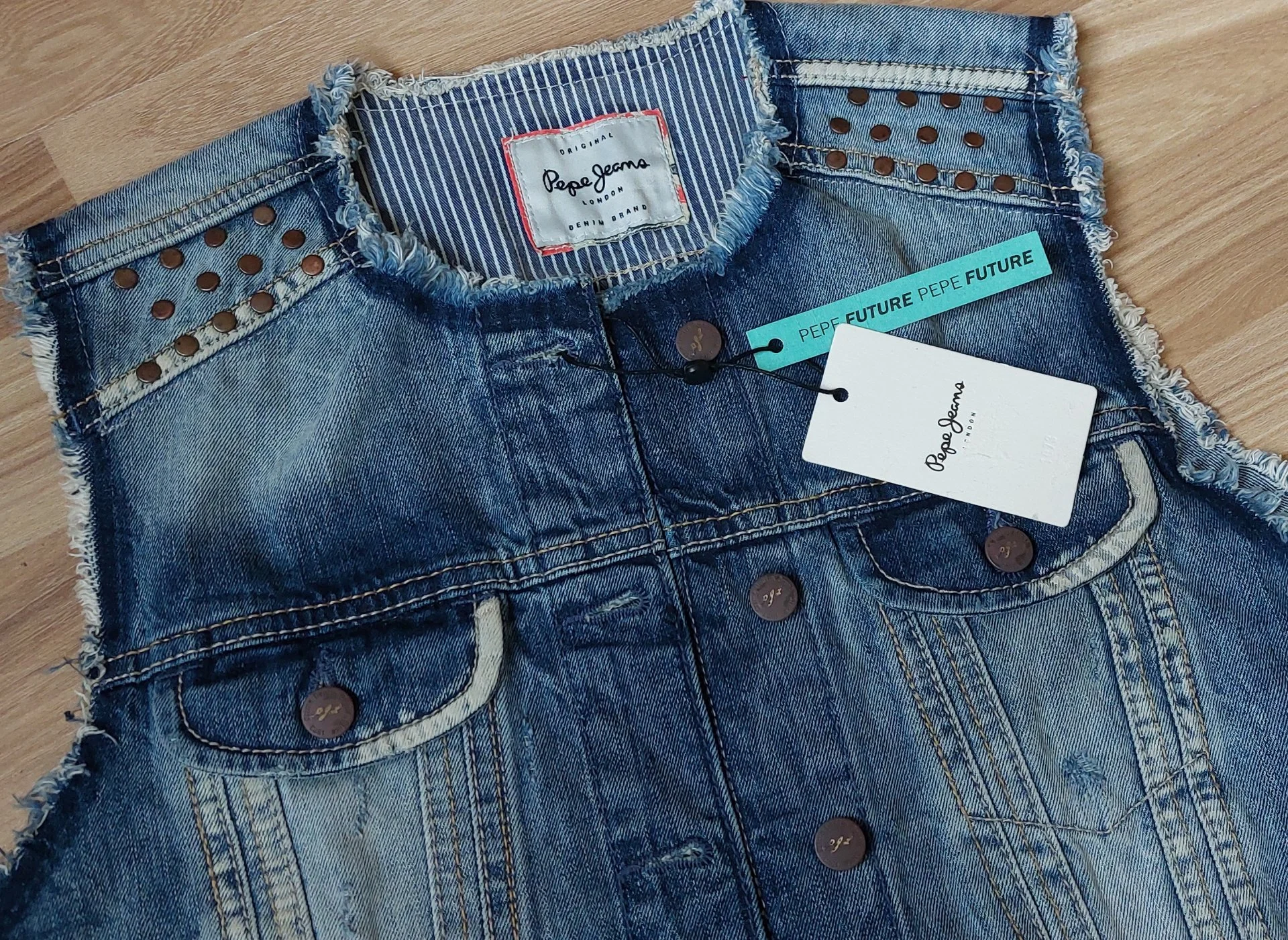 Джинсовка PEPE JEANS LONDON, Строго Оригинал, 100% хлопок - миниатюра 4