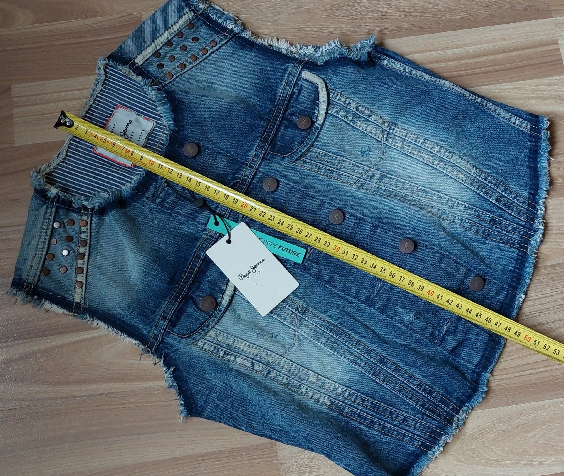 Джинсовка PEPE JEANS LONDON, Строго Оригинал, 100% хлопок - миниатюра 9