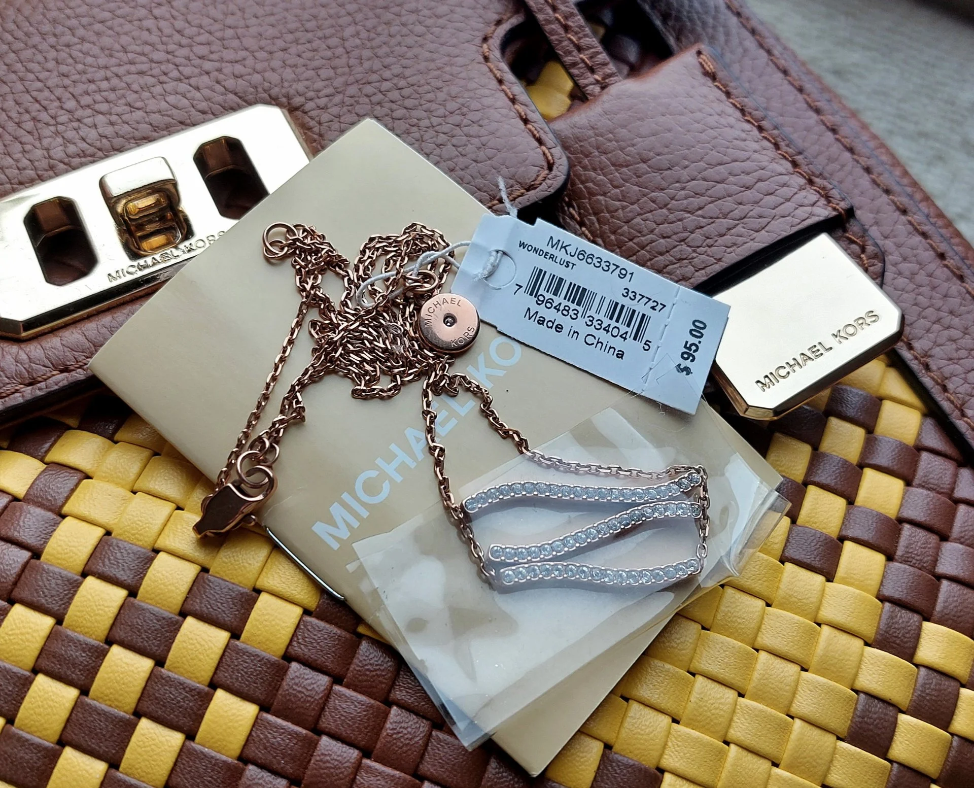 Ожерелье MICHAEL KORS, Новое, с биркой, Строго Оригинал. - миниатюра 4