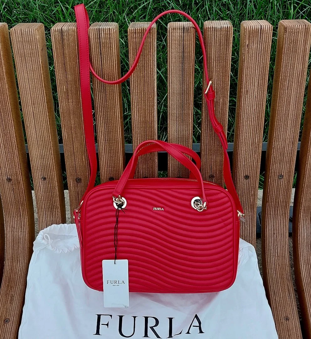 Новая Сумка FURLA, Лимитка, Натуральная Кожа, Строго Оригинал. - миниатюра 2